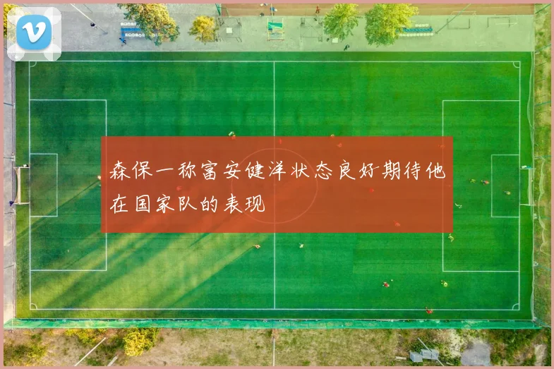森保一称富安健洋状态良好期待他在国家队的表现